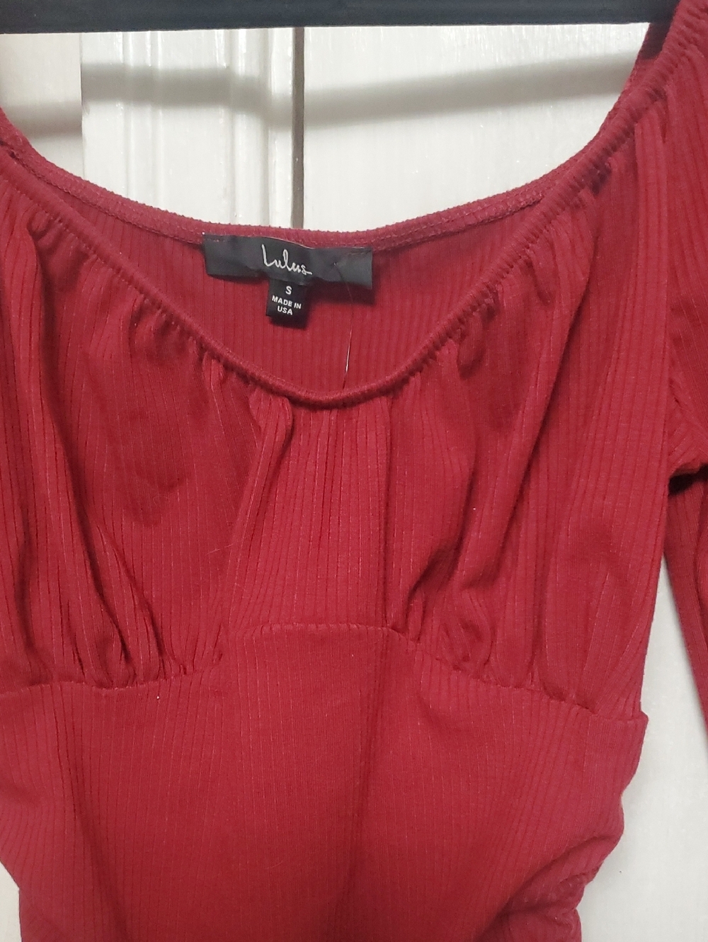 Lulus Side Ruched Top - Picture 4 of 4